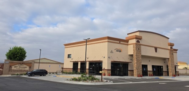 McBride's RV and Boat Storage office in Chino, California